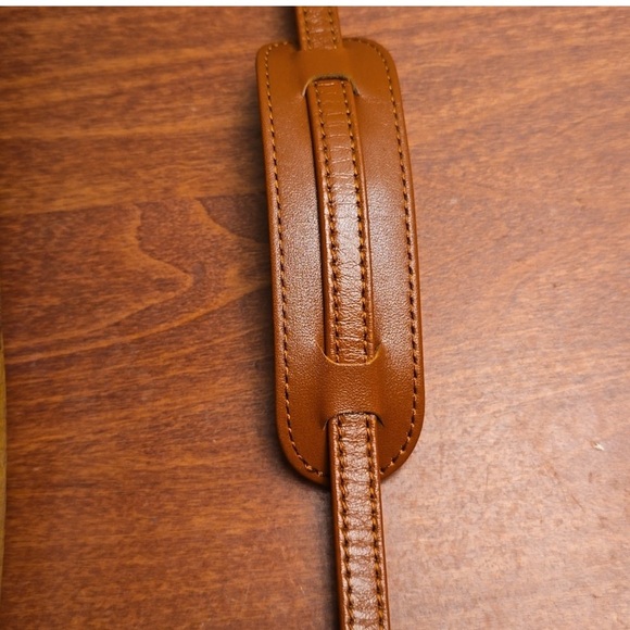 MCM cognac Crossbody Bag with Gold Accents - Picture 11 of 15